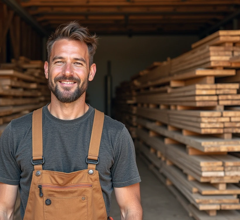 Trabajador madederia